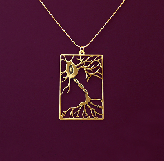 Neuron rectangle in gold